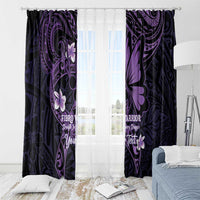 Personalised Fibromyalgia Awareness Month Window Curtain Fibro Warrior Strength In Every Struggle