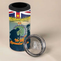 Niue ANZAC Day 4 in 1 Can Cooler Tumbler We Will Remember Them Camouflage Style