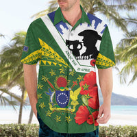 Cook Islands ANZAC Day Hawaiian Shirt Last Post Lest We Forget