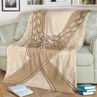 Mauri Ribaberiki Kiribati Blanket Cowrie Shells Lei Palm Leaf Weaving