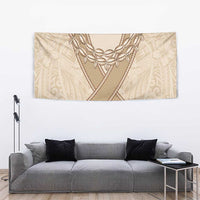 Mauri Ribaberiki Kiribati Tapestry Cowrie Shells Lei Palm Leaf Weaving