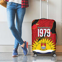 Mauri Kiribati Independence Day Luggage Cover 1979 Proud National Frigatebird