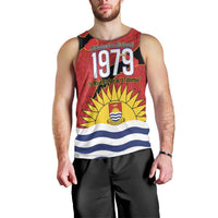 Mauri Kiribati Independence Day Men Tank Top 1979 Proud National Frigatebird