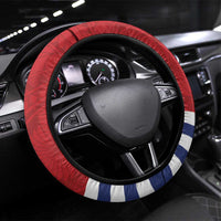 Mauri Kiribati Independence Day Steering Wheel Cover 1979 Proud National Frigatebird