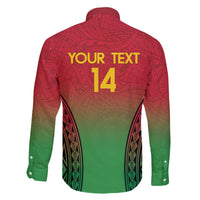 Custom Vanuatu Cricket Family Matching Off Shoulder Short Dress and Hawaiian Shirt 2024 Polynesian Pattern Sporty Style