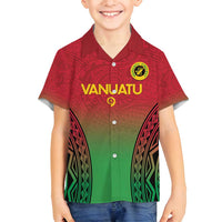 Custom Vanuatu Cricket Family Matching Summer Maxi Dress and Hawaiian Shirt 2024 Polynesian Pattern Sporty Style