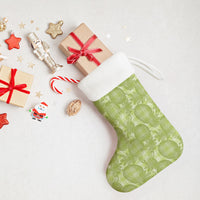 Omaomao Hawaii Breadfruit Palaka Motifs Christmas Stocking LT14 - Polynesian Pride