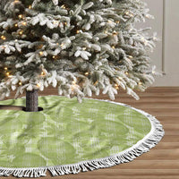Omaomao Hawaii Breadfruit Palaka Motifs Tree Skirt LT14 - Polynesian Pride