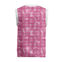 Alaka Hawaii Breadfruit Palaka Motifs Christmas Knitted V-Neck Vest LT14 - Polynesian Pride