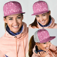 Alaka Hawaii Breadfruit Palaka Motifs Mesh Trucker Cap