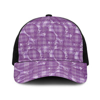 Poni Hawaii Breadfruit Palaka Motifs Baseball Net Cap