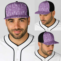 Poni Hawaii Breadfruit Palaka Motifs Baseball Net Cap