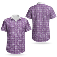 Poni Hawaii Breadfruit Palaka Motifs Couples Matching Tank Maxi Dress and Hawaiian Shirt LT14 - Polynesian Pride