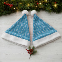 Polu Hawaii Breadfruit Palaka Motifs Christmas Santa Hat LT14 - Polynesian Pride