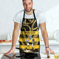 Taranaki Custom Rugby New Zealand Apron Aotearoa Maori Pukana Tiki Mascot