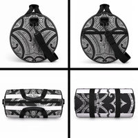 Hawke's Bay Custom Rugby New Zealand Duffle Bag Aotearoa Maori Pukana Tiki Mascot