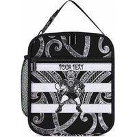 Hawke's Bay Custom Rugby New Zealand Lunch Bag Aotearoa Maori Pukana Tiki Mascot