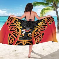 Waikato Custom Rugby New Zealand Sarong Aotearoa Maori Pukana Tiki Mascot