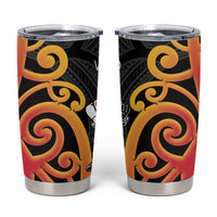 Waikato Rugby New Zealand Tumbler Cup Aotearoa Maori Pukana Tiki Mascot