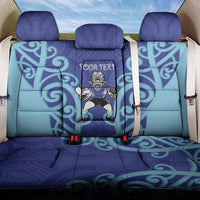 Northland Custom Rugby New Zealand Back Car Seat Cover Aotearoa Maori Pukana Tiki Mascot