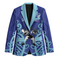 Northland Custom Rugby New Zealand Blazer Aotearoa Maori Pukana Tiki Mascot
