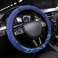 Northland Rugby New Zealand Steering Wheel Cover Aotearoa Maori Pukana Tiki Mascot