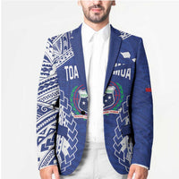 Toa Samoa Rugby Custom Blazer Go Champions Pacific Samoan Pattern - Polynesian Pride