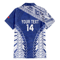 Toa Samoa Rugby Custom Family Matching Mermaid Dress and Hawaiian Shirt Go Champions Pacific Samoan Pattern - Polynesian Pride
