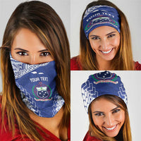 Toa Samoa Rugby Custom Neck Gaiter Go Champions Pacific Samoan Pattern - Polynesian Pride
