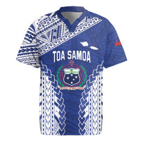 Toa Samoa Rugby Custom Rugby Jersey Go Champions Pacific Samoan Pattern - Polynesian Pride
