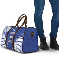 Toa Samoa Rugby Custom Travel Bag Go Champions Pacific Samoan Pattern - Polynesian Pride