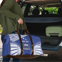 Toa Samoa Rugby Custom Travel Bag Go Champions Pacific Samoan Pattern - Polynesian Pride