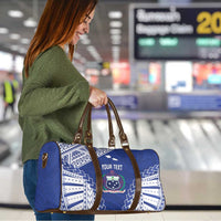 Toa Samoa Rugby Custom Travel Bag Go Champions Pacific Samoan Pattern - Polynesian Pride