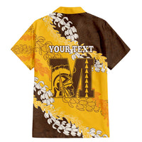 Personalized Mililani Hawaii High School Family Matching Mermaid Dress and Hawaiian Shirt Puakenikeni Lei Hawaiian Pattern LT14 - Polynesian Pride