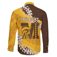 Personalized Mililani Hawaii High School Family Matching Mermaid Dress and Hawaiian Shirt Puakenikeni Lei Hawaiian Pattern - Polynesian Pride