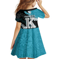 Personalized Kapolei Hawaii High School Family Matching Off Shoulder Short Dress and Hawaiian Shirt Puakenikeni Lei Hawaiian Pattern LT14 - Polynesian Pride