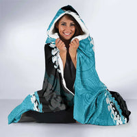 Personalized Kapolei Hawaii High School Hooded Blanket Puakenikeni Lei Hawaiian Pattern - Polynesian Pride