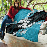 Personalized Kapolei Hawaii High School Quilt Puakenikeni Lei Hawaiian Pattern - Polynesian Pride