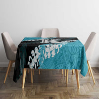 Personalized Kapolei Hawaii High School Tablecloth Puakenikeni Lei Hawaiian Pattern - Polynesian Pride