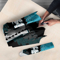 Personalized Kapolei Hawaii High School Umbrella Puakenikeni Lei Hawaiian Pattern - Polynesian Pride