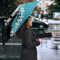 Personalized Kapolei Hawaii High School Umbrella Puakenikeni Lei Hawaiian Pattern - Polynesian Pride