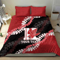 Personalized Kalani Hawaii High School Bedding Set Puakenikeni Lei Hawaiian Pattern - Polynesian Pride