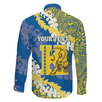 Personalized Kaiser Hawaii High School Family Matching Mermaid Dress and Hawaiian Shirt Puakenikeni Lei Hawaiian Pattern LT14 - Polynesian Pride