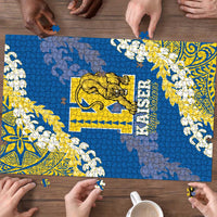 Kaiser Hawaii High School Puzzle Puakenikeni Lei Hawaiian Pattern - Polynesian Pride
