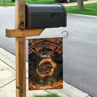 Samoa Teuila 2024 Festival Garden Flag Samoan Siva Afi With Red Gingers