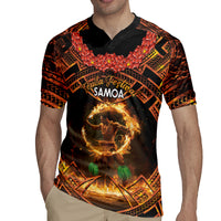 Samoa Teuila 2024 Festival Rugby Jersey Samoan Siva Afi With Red Gingers LT14 - Polynesian Pride
