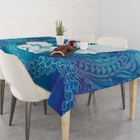 Turquoise Polynesia Father's Day Tablecloth Dad You Are My Hero