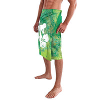 Green Polynesia Father's Day Lavalava Dad You Are My Hero