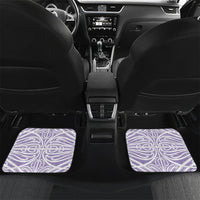 Purple New Zealand Puhoro Maori Tattoo Car Mats