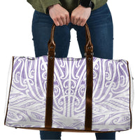 Purple New Zealand Puhoro Maori Tattoo Travel Bag